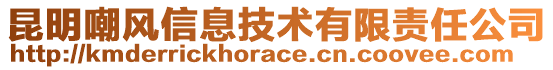 昆明嘲風(fēng)信息技術(shù)有限責(zé)任公司