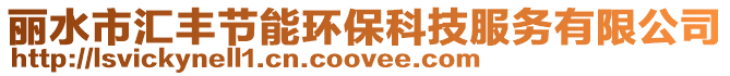 麗水市匯豐節(jié)能環(huán)?？萍挤?wù)有限公司