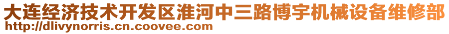 大連經濟技術開發區淮河中三路博宇機械設備維修部