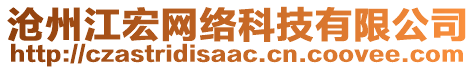 滄州江宏網(wǎng)絡(luò)科技有限公司