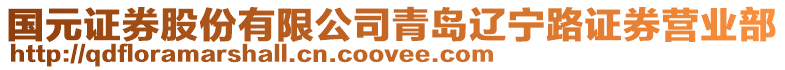 國元證券股份有限公司青島遼寧路證券營業部