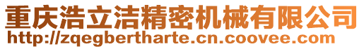 重慶浩立潔精密機械有限公司