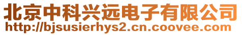 北京中科興遠電子有限公司