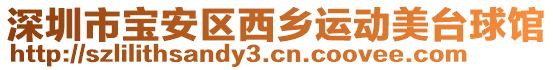 深圳市寶安區(qū)西鄉(xiāng)運動美臺球館