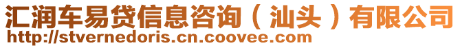 匯潤車易貸信息咨詢(汕頭)有限公司