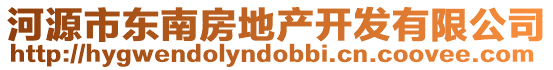 河源市東南房地產開發有限公司