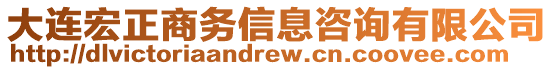 大連宏正商務(wù)信息咨詢有限公司
