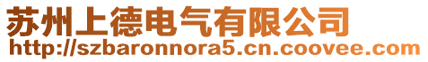 蘇州上德電氣有限公司