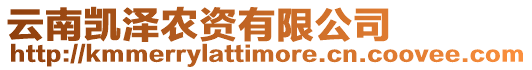 云南凱澤農資有限公司