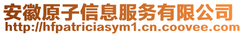 安徽原子信息服務有限公司