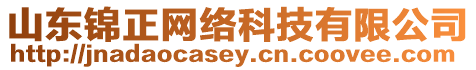 山東錦正網(wǎng)絡(luò)科技有限公司