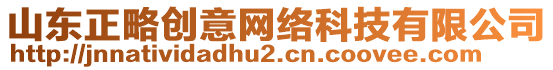 山東正略創意網絡科技有限公司
