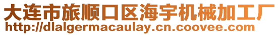 大連市旅順口區海宇機械加工廠