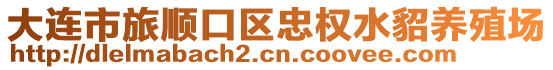 大連市旅順口區(qū)忠權(quán)水貂養(yǎng)殖場(chǎng)