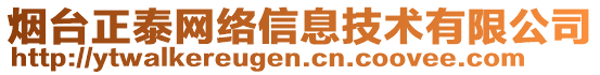 煙臺正泰網絡信息技術有限公司