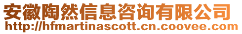 安徽陶然信息咨詢有限公司