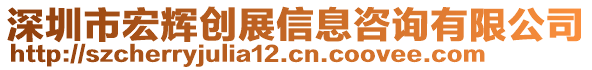 深圳市宏輝創(chuàng)展信息咨詢有限公司