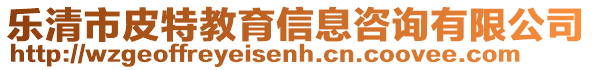 樂清市皮特教育信息咨詢有限公司