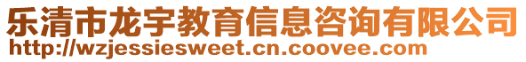 樂清市龍宇教育信息咨詢有限公司