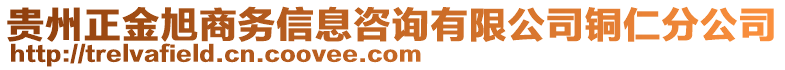 貴州正金旭商務(wù)信息咨詢有限公司銅仁分公司