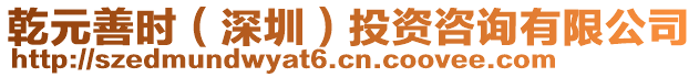 乾元善時(shí)(深圳)投資咨詢有限公司