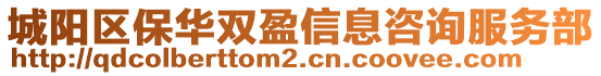 城陽區(qū)保華雙盈信息咨詢服務(wù)部