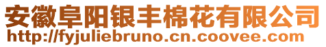安徽阜陽銀豐棉花有限公司