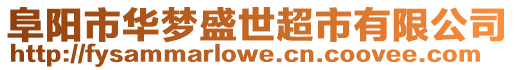阜陽市華夢盛世超市有限公司