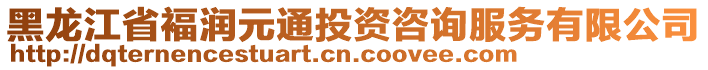 黑龍江省褔潤元通投資咨詢服務有限公司