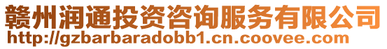 贛州潤通投資咨詢服務有限公司
