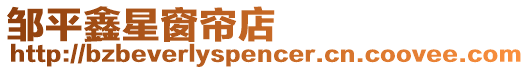 鄒平鑫星窗簾店