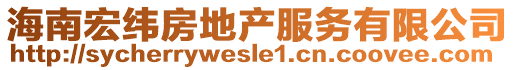 海南宏緯房地產服務有限公司