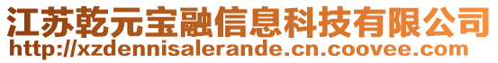 江苏乾元宝融信息科技有限公司