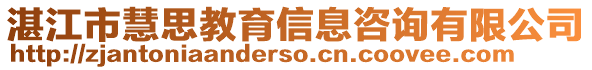 湛江市慧思教育信息咨詢有限公司