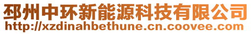 邳州中環新能源科技有限公司