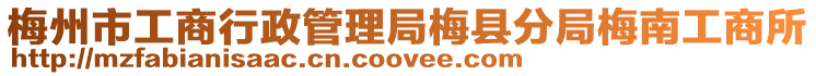 梅州市工商行政管理局梅縣分局梅南工商所