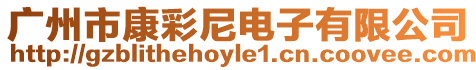 廣州市康彩尼電子有限公司