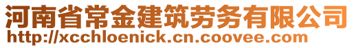 河南省常金建筑勞務(wù)有限公司