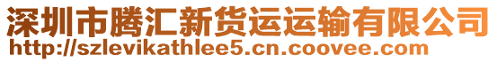 深圳市騰匯新貨運運輸有限公司