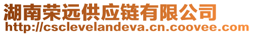 湖南榮遠供應鏈有限公司