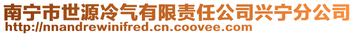 南寧市世源冷氣有限責任公司興寧分公司