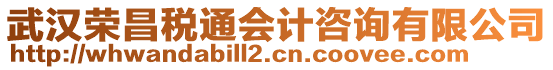 武漢榮昌稅通會計咨詢有限公司