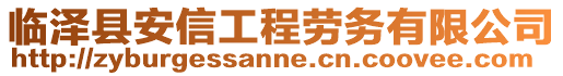 臨澤縣安信工程勞務有限公司