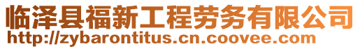 臨澤縣福新工程勞務(wù)有限公司