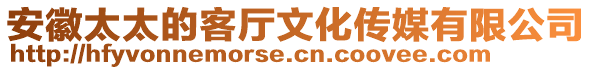 安徽太太的客廳文化傳媒有限公司