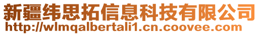 新疆緯思拓信息科技有限公司