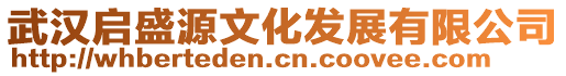 武漢啟盛源文化發展有限公司
