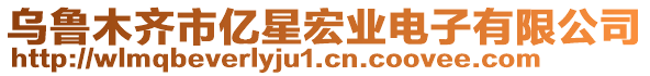 烏魯木齊市億星宏業電子有限公司