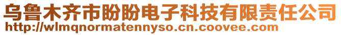 烏魯木齊市盼盼電子科技有限責任公司