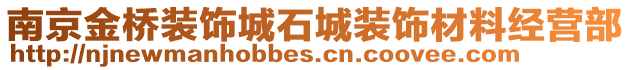 南京金橋裝飾城石城裝飾材料經(jīng)營(yíng)部